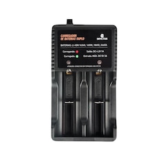Carregador de Baterias Invictus Duplo Enterprise USB - Foto 1