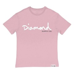Camiseta Diamond Og Script Tee - Masculina - Foto 1