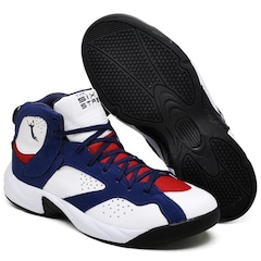 Tênis Six Street Basquete Tamanho Especial Dunk Adrenaline - Masculino - Foto 3