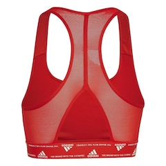 Top adidas Treino Médio Suporte Powerreact - Adulto - Foto 2