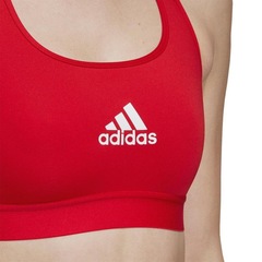 Top adidas Treino Médio Suporte Powerreact - Adulto - Foto 6