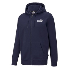 Jaqueta Puma com Capuz Essentials Small Logo FZ Hoodie FL - Masculina - Foto 1