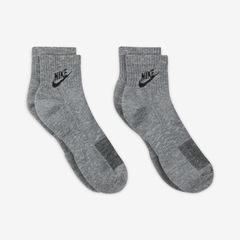 Kit de Meias Cano Curto Nike Everyday Plus Cushioned - Masculina - 2 Pares - Foto 3