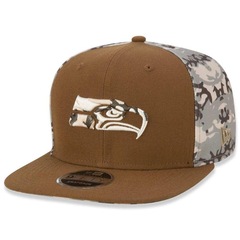 Boné Aba Reta New Era Seattle Seahawks 950 Neutral Wild - Snapback - Adulto - Foto 1
