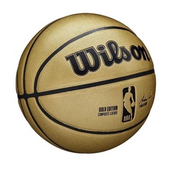 Bola de Basquete Wilson NBA Gold Edition Tamanho 7 - Foto 3