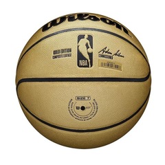 Bola de Basquete Wilson NBA Gold Edition Tamanho 7 - Foto 4