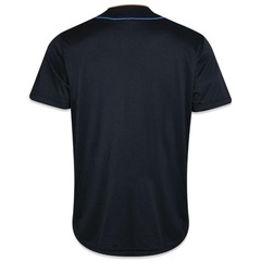 Camisa New Era Botão Jersey Baseball Street Life Tag - Masculina - Foto 3