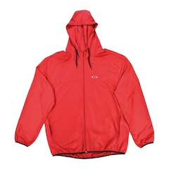 Jaqueta Corta-Vento com Capuz Oakley Windbreaker - Masculina - Foto 1
