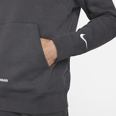 Blusão de Moletom PSG com Capuz Nike Club - Masculina - Foto 3