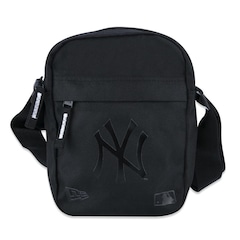 Mini Bolsa Transversal New Era MLB New York Yankees Black on Black New Era - Foto 1