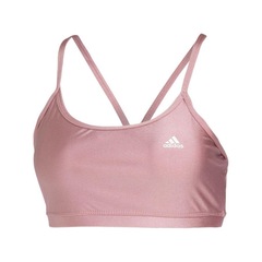 Top Fitness adidas Training Suporte Leve Solido - Adulto - Foto 1