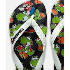 Chinelo Havaianas Mario Bros 0090 - Infantil - Foto 2