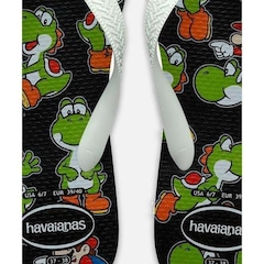 Chinelo Havaianas Mario Bros 0090 - Infantil - Foto 4