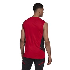 Camiseta Regata CR Flamengo Treino 2022/23 adidas - Masculina - Foto 2