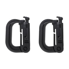 Mosquetão NTK Tag Airgun Multifuncional D-Ring Tag - Foto 1