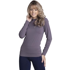 Camiseta Térmica de Compressão Vekyo Segunda Pele Proteção UV - Feminina - Foto 1