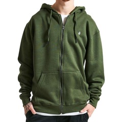 Blusão Com Capuz Volcom Aberto Single Stone -Masculino - Foto 1