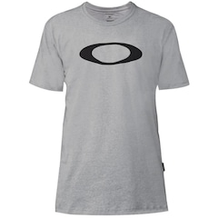 Camiseta Oakley O Ellipse Tee Heather Grey - Masculina - Foto 1
