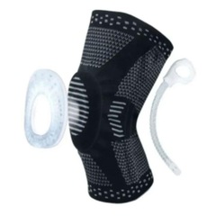 Joelheira Compressão Aolikes 3D com Anel Silicone e Fio Aço Flexível - Foto 5