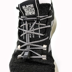 Cadarço Elástico HUPI LACES Corrida Colorido - Kit 04 Pares - Foto 3