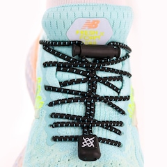 Cadarço Elástico HUPI LACES Corrida Colorido - Kit 04 Pares - Foto 4