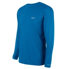 Camiseta Speedo Manga Longa Uv Protection - Masculina - Foto 1