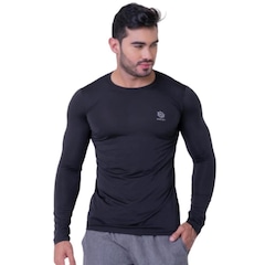 Camiseta Térmica Proteção UV 50+ Manga longa Segunda Pele LJ Camisa UV - Masculina - Foto 1
