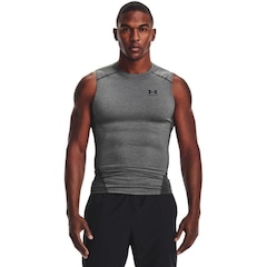 Camiseta de Compressão Under Armour Regata Heatgear - Masculina - Foto 1