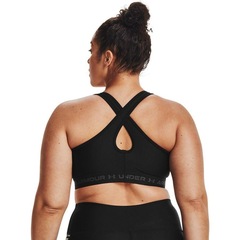 Top Fitness Under Armour Crossback Mid Bra - Adulto - Foto 4