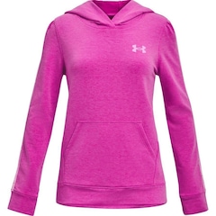 Blusão com Capuz Under Armour Rival Terry Hoodie - Infantil - Foto 1