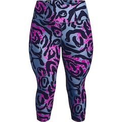 Calça Capri Under Armour HeatGear Print - Feminina - Foto 1