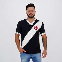 Camisa do Vasco da Gama 74 Retrô - Masculina - Foto 1