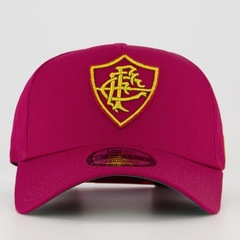 Boné Aba Curva New Era Fluminense Grená - Snapback - Adulto - Foto 2