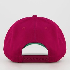 Boné Aba Curva New Era Fluminense Grená - Snapback - Adulto - Foto 3