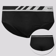 Kit de Cuecas Slip Lupo Microfibra Sem Costuracom 3 Unidades - Adulto - Foto 4