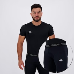 Kit Kappa: Camiseta Térmica + Calça - Masculino - Foto 1