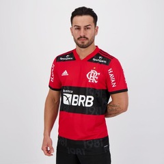 Camisa adidas Flamengo I 2021 Com Patrocínio Havan - Masculina - Foto 2
