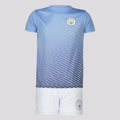 Kit de Uniforme do Manchester City Futfanatics 1894 - Infantil - Foto 1