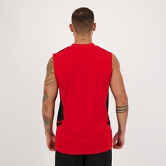 Camiseta Regata adidas Flamengo Treino Comissão 2022 - Masculina - Foto 3