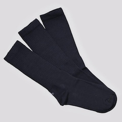 Kit Meia Cano Longo Lupo Sport Walk - 3 Pares - Adulto - Foto 1