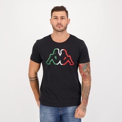 Camiseta Kappa Flag - Masculina - Foto 1