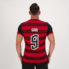 Camisa adidas Flamengo I 2022 9 Gabi - Masculina - Foto 2