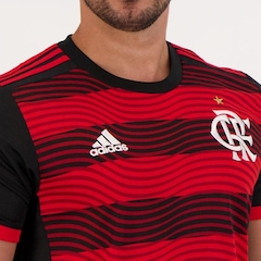 Camisa adidas Flamengo I 2022 9 Gabi - Masculina - Foto 4