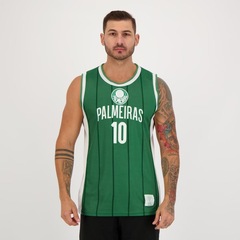 Camiseta Regata Palmeiras Futfanatics Basquete 10 - Masculina - Foto 1