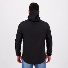 Jaqueta do Corinthians FutFanatics SCCP Softshell FutFanatics com Capuz - Masculina - Foto 3