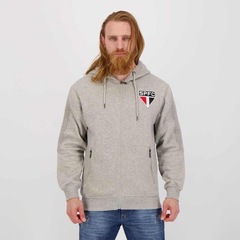Jaqueta de Moletom do São Paulo Escudo - Masculina - Foto 1