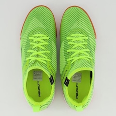 Chuteira Futsal Penalty Max 500 Ecoknit XXI - Adulto - Foto 4