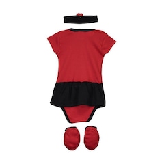 Kit Body Flamengo Torcida Baby Triple - Infantil - Foto 2
