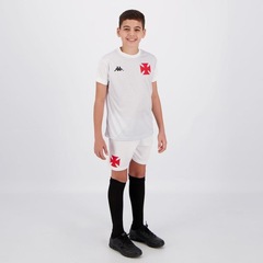 Kit de Uniforme do Vasco Kappa Supporter - Infantil - Foto 3
