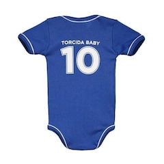 Body do Cruzeiro Torcida Baby Colorido - Infantil - Foto 1